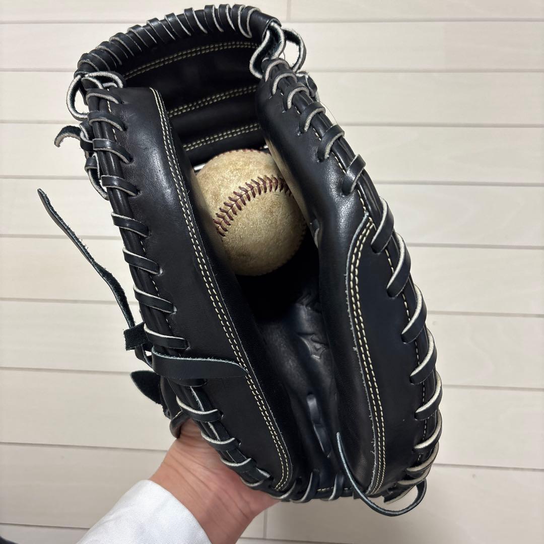 美品　ミズノ　グローバルエリート　少年軟式　キャッチャーミット
