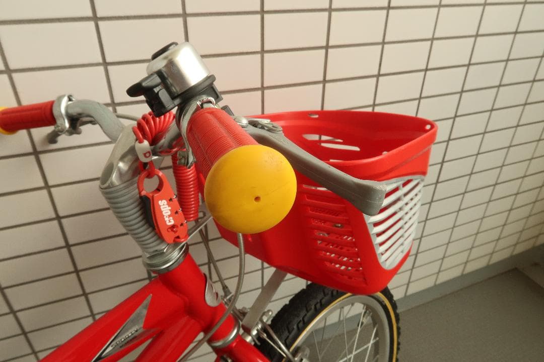 【ジャ⭐️】ブリヂストン クロスファイヤーキッズ 18型 レッド/シルバー