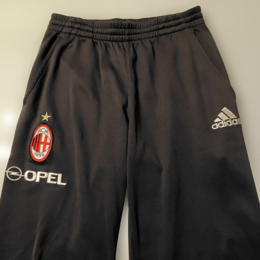 adidas AC ミラン SOCCER★サッカー・長ズボン・パンツ・赤黒色