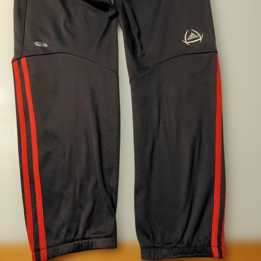 adidas AC ミラン SOCCER★サッカー・長ズボン・パンツ・赤黒色