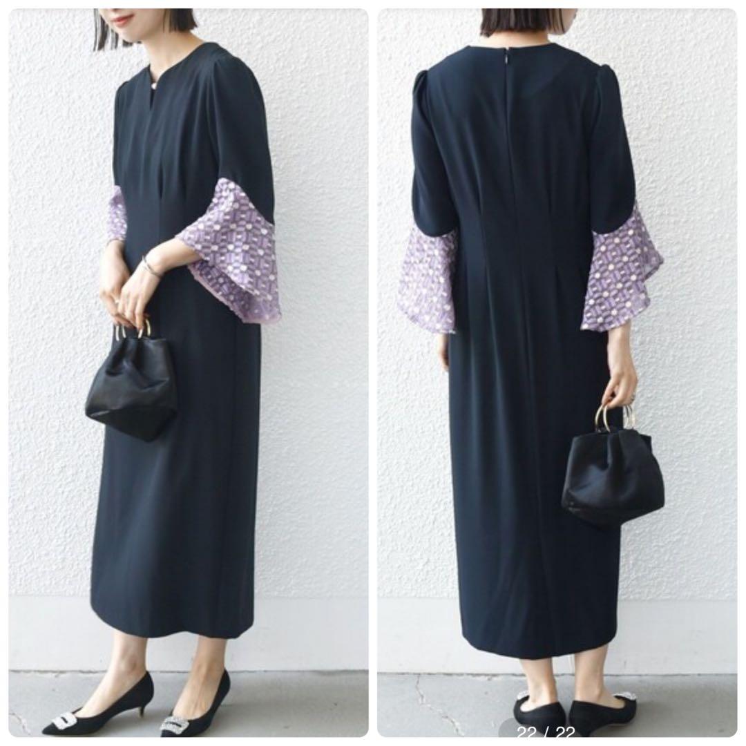 chiyo☺︎ 様　トロワズィエムチャコ　シップス別注　エンブロイダリーワンピース