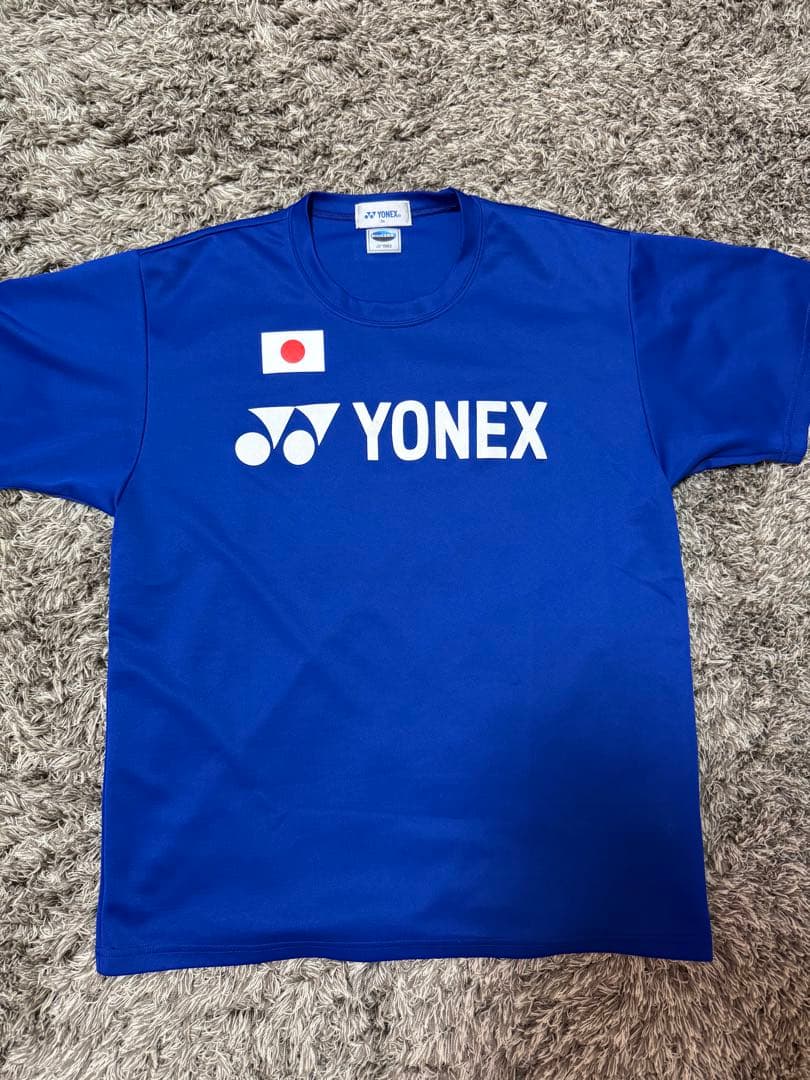 YONEX 日本代表 バドミントンシャツ 青