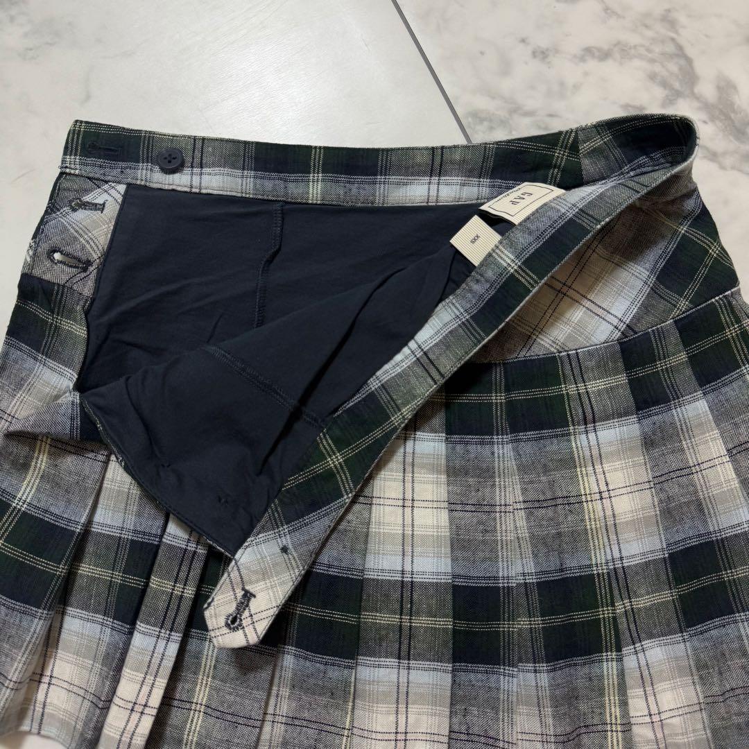 マルボンゴルフ　スカート Gap × Malbon プリーツ　スカート　XXS