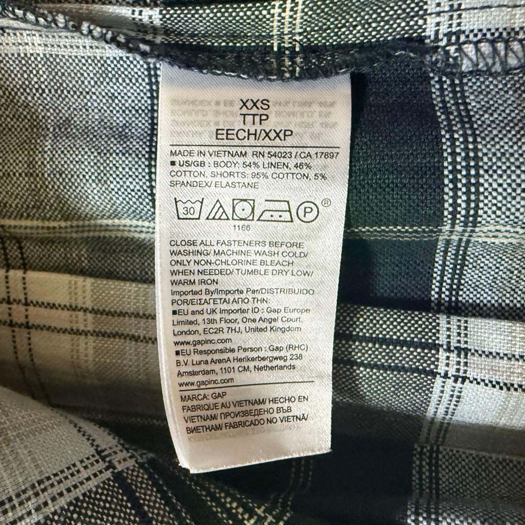 マルボンゴルフ　スカート Gap × Malbon プリーツ　スカート　XXS