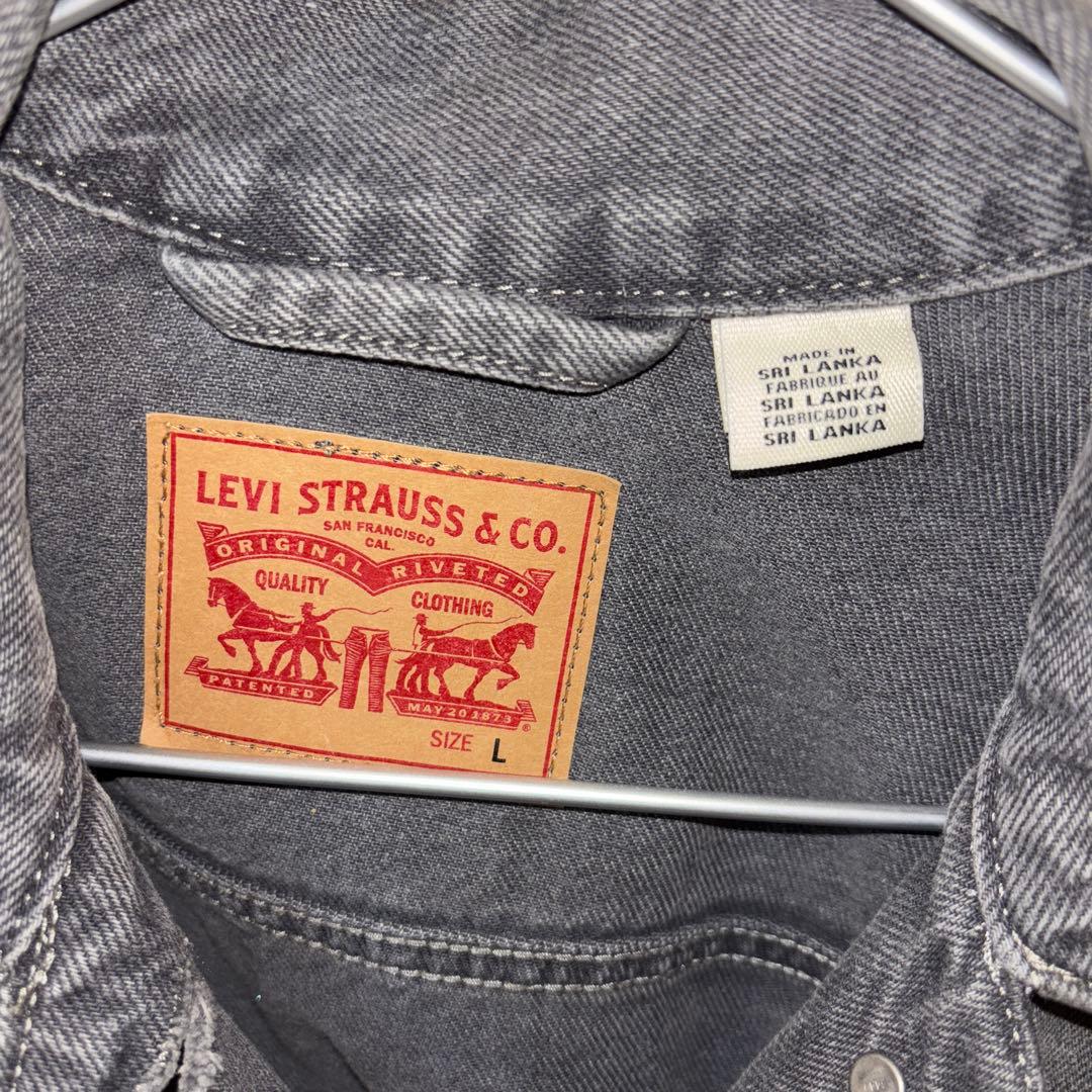 Levi’s（リーバイス） ブラックデニムジャケット