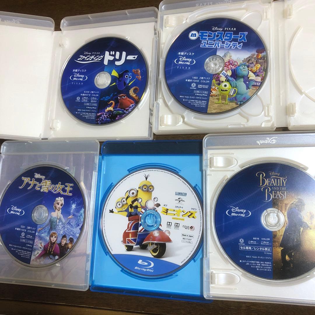 子供喜ぶ！！キッズ映画5作品セットです！！ ケース付き。