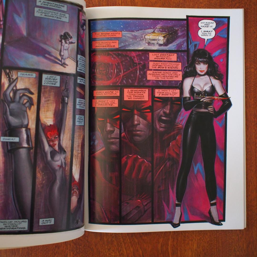 デアデビル ブラックウィドウ Abattoir マーベル グラフィックノベル