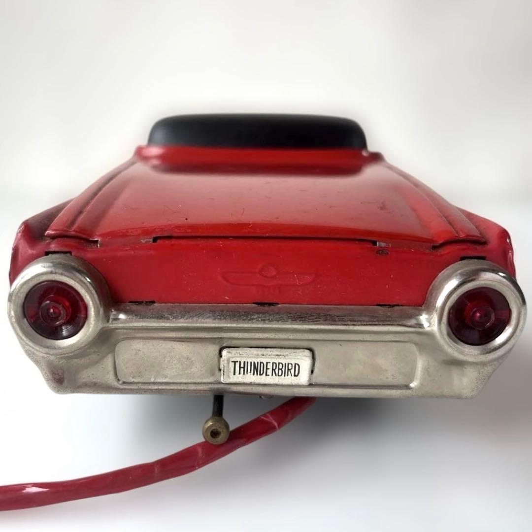 米澤玩具★フォード サンダーバー ドコンバーチブル電動走行リモコン屋根開閉ブリキ