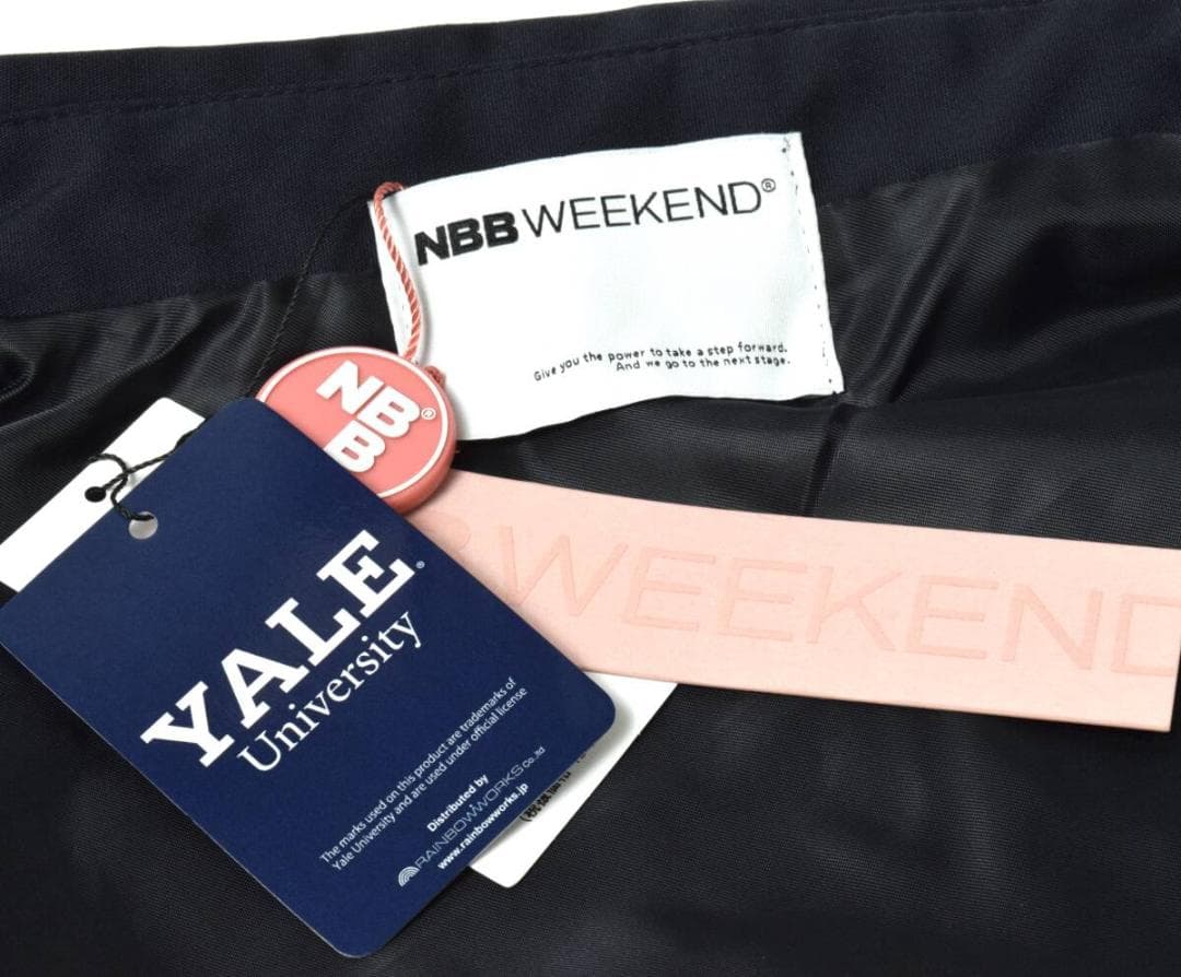 未使用 NBB WEEKEND カレッジ コーチジャケット 3 ネイビー