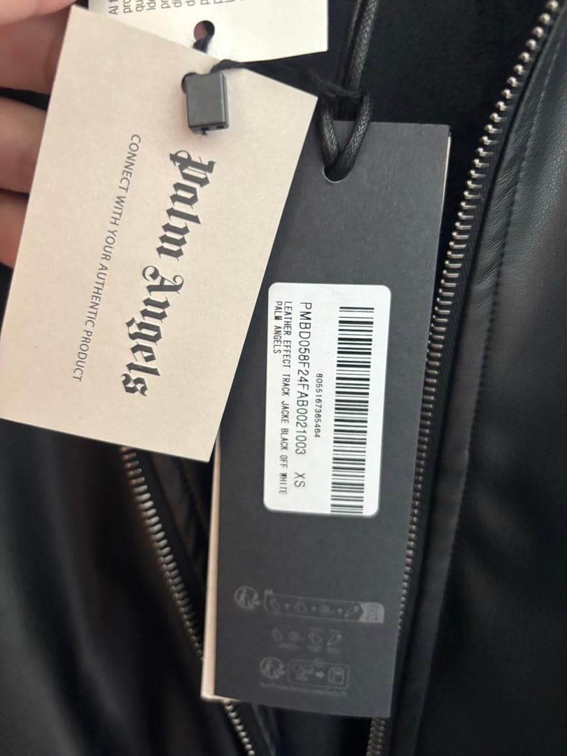 Palm Angels ジャケット XS レザー