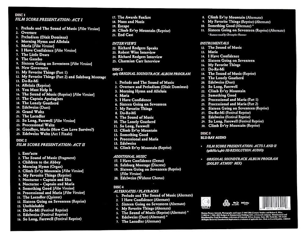 廃盤 限定盤 サウンド・オブ・ミュージック スーパー・デラックス・エディション