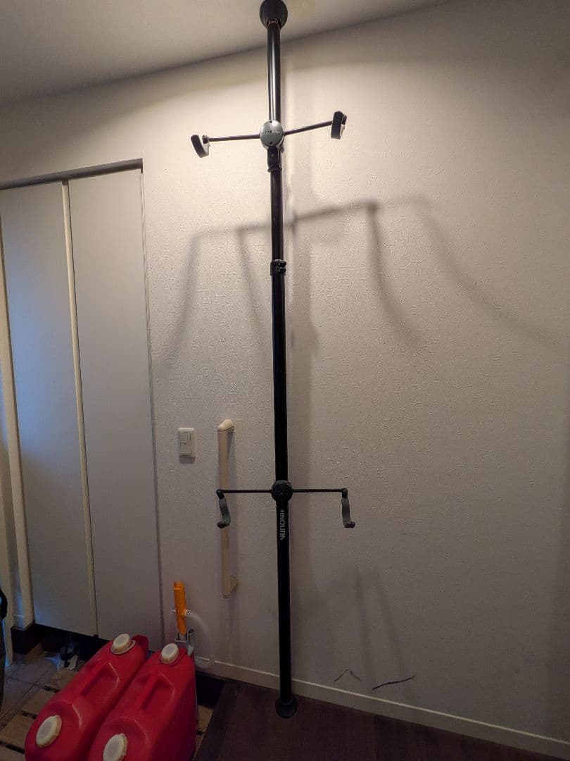 MINOURA 壁掛け式自転車スタンド 黒