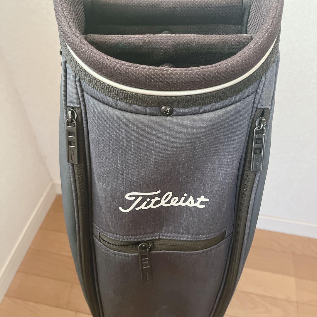 K074 Titleist シンプルアスリート キャディバッグ フード無し