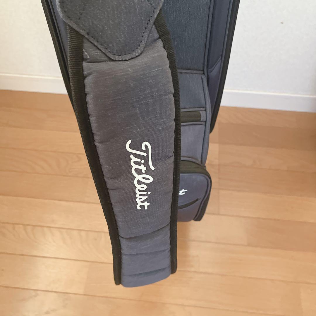 K074 Titleist シンプルアスリート キャディバッグ フード無し