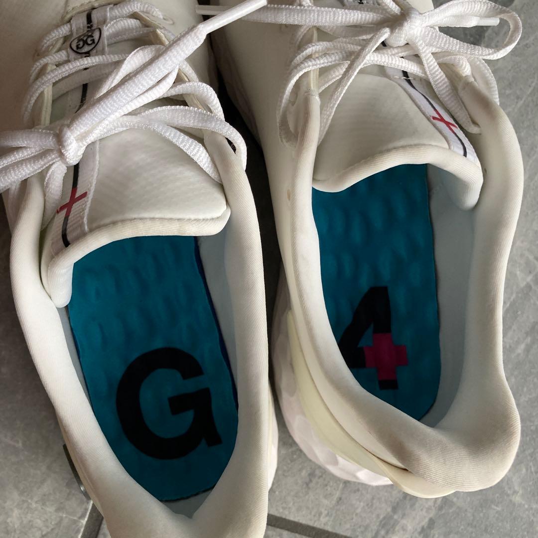 ジーフォア　ゴルフシューズ　一度使用　27センチ　美品