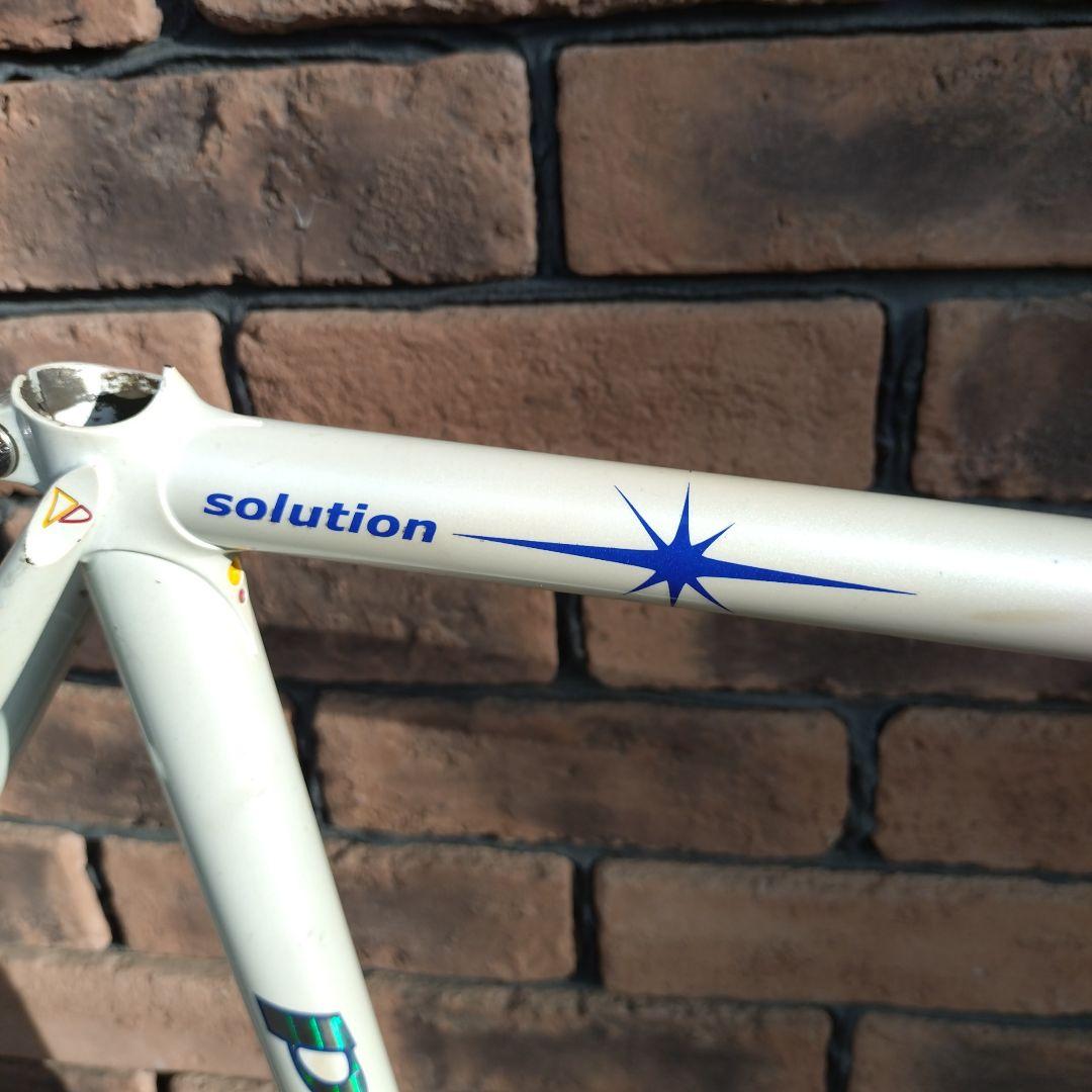 競輪　NJS認定　Presto ピストフレーム パールホワイト