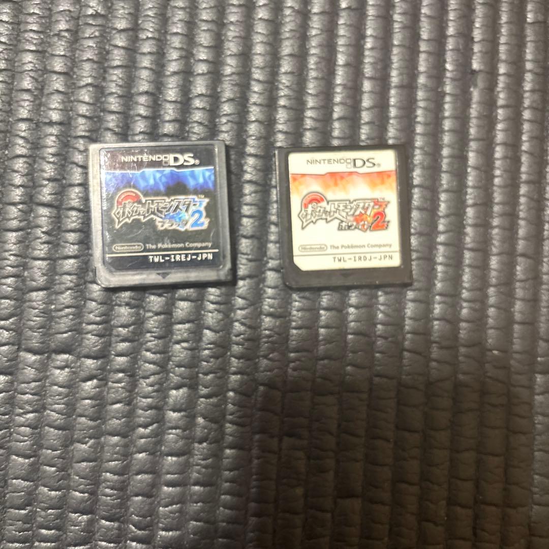 ポケットモンスター ホワイト2 ブラック2 セット 3ds(マリオ)バラ売り○