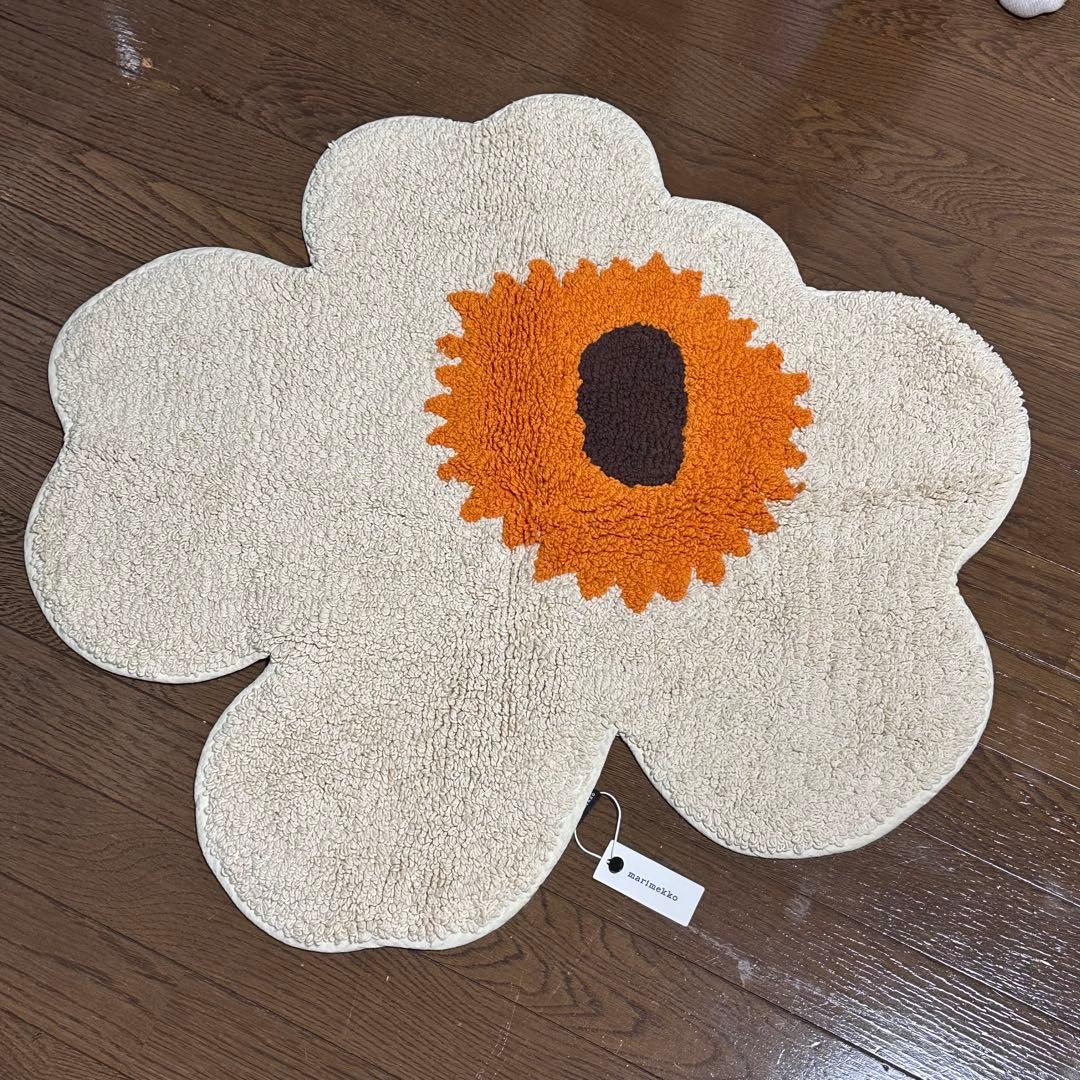 マリメッコ marimekko ウニッコ unikko バスマット 玄関マット