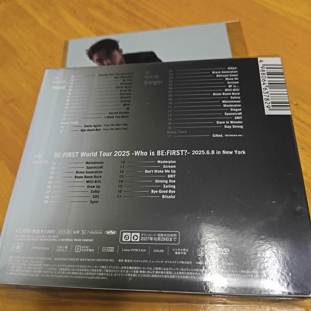 BE:FIRST ベストアルバム 特典フォトカード付き