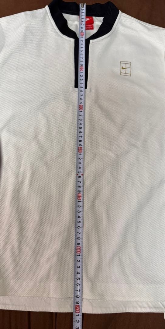 新品　NIKE　ナイキ　テニス　コート　ポロシャツ　ホワイト　L ポロ