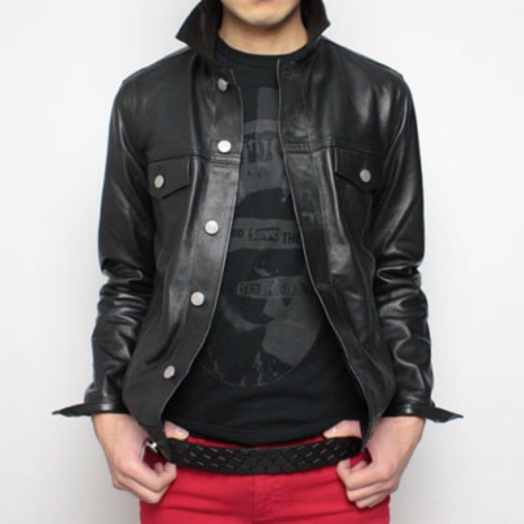 ジャケット・アウター 666LJM-19 Leather Jean Jacket MADE IN UK