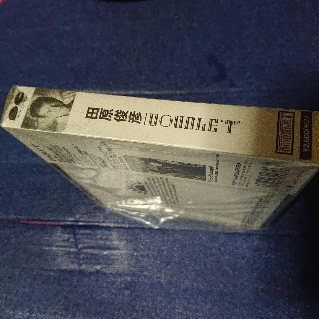 田原俊彦 DOUBLE T 未開封 初回盤 邦楽 CD 廃盤レア