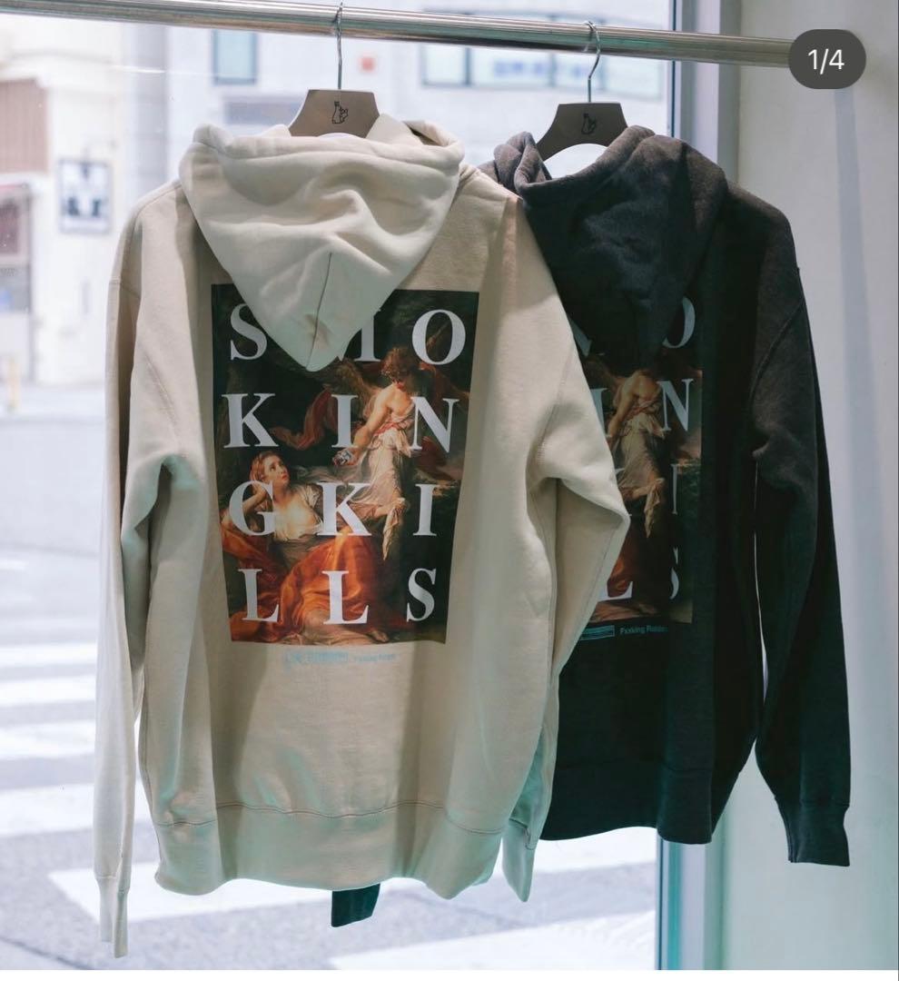 トップス FR2 Smoking Angel Zip Hoodie