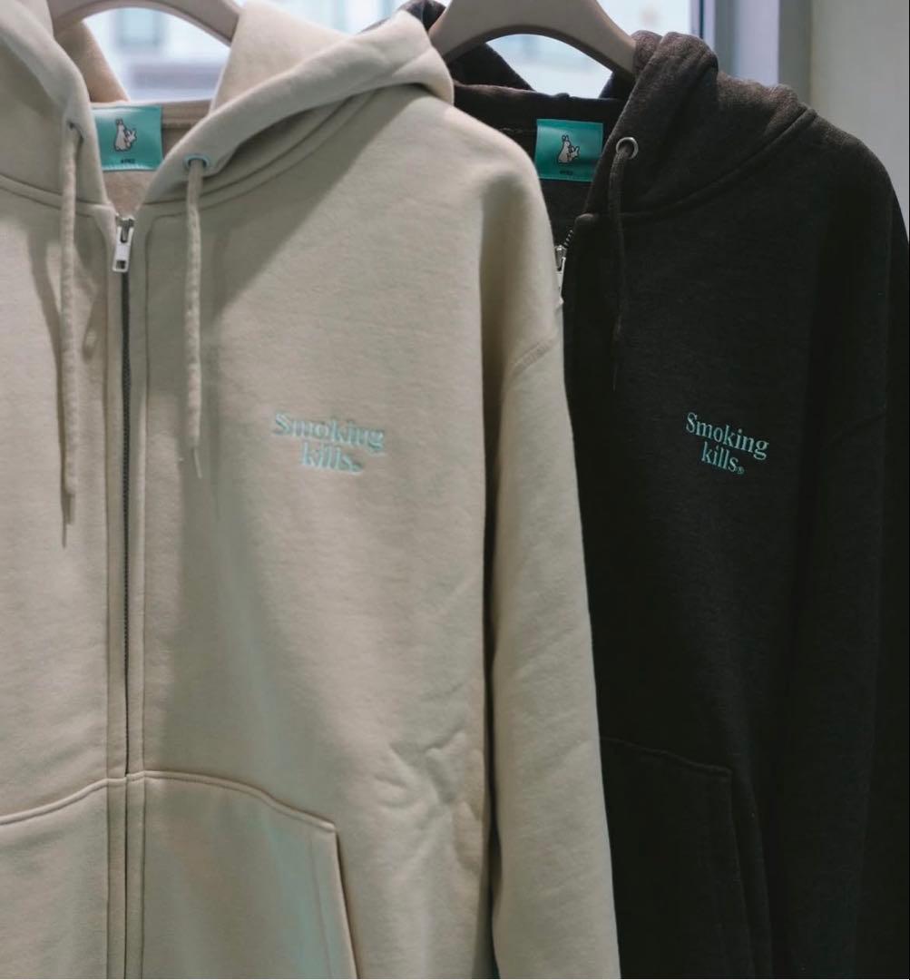 トップス FR2 Smoking Angel Zip Hoodie