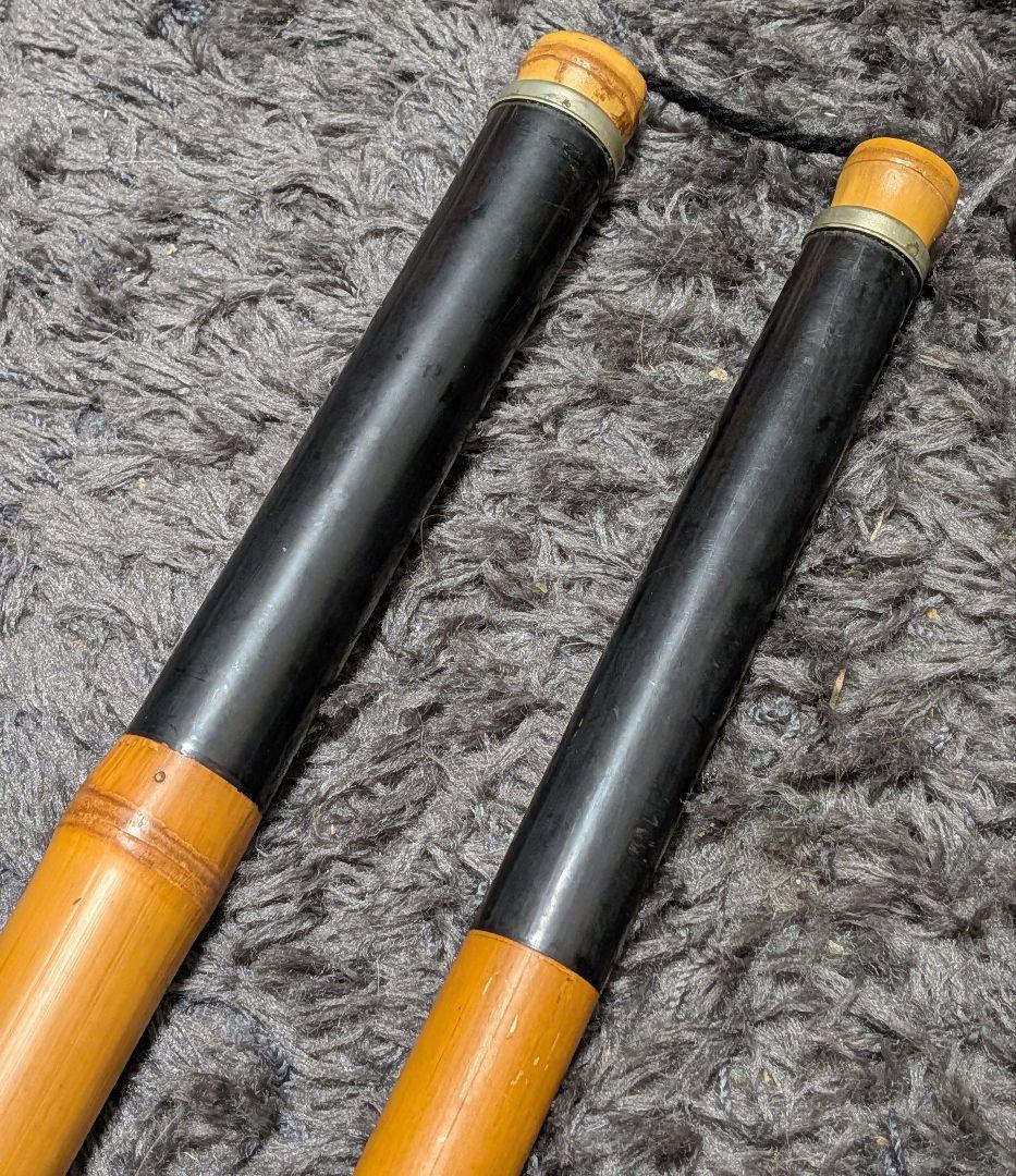 竹製6本継ぎ鮎竿約8.5m