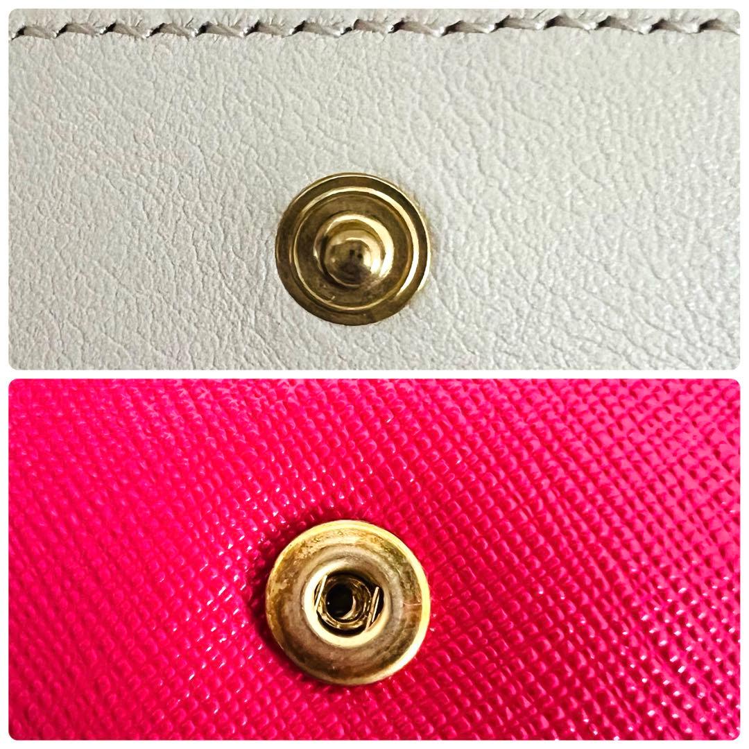 極美品 Vivienne Westwood 4連キーケース オーブ ピンク