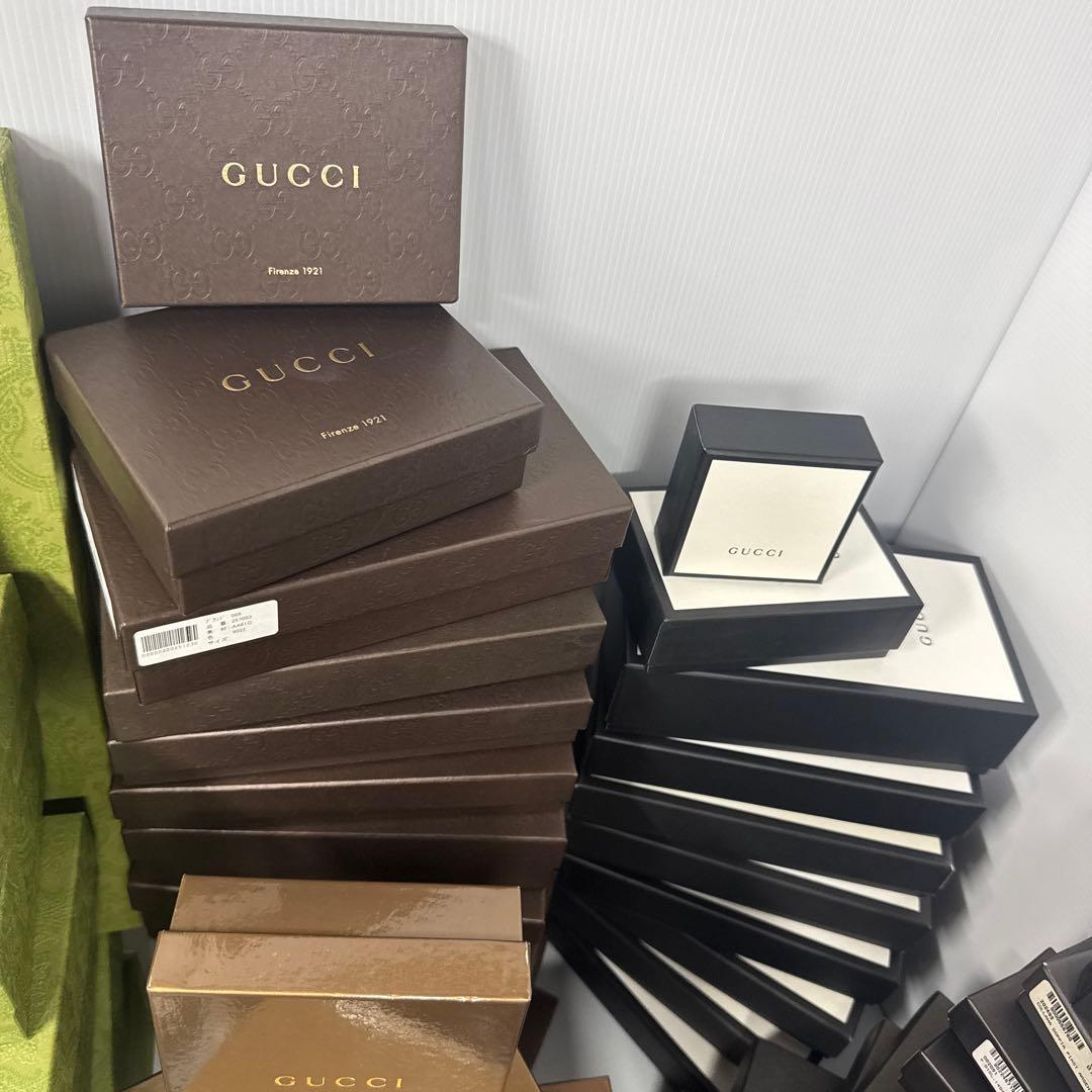 U-ma GUCCI グッチ 空箱 超大量 55個 まとめ売り