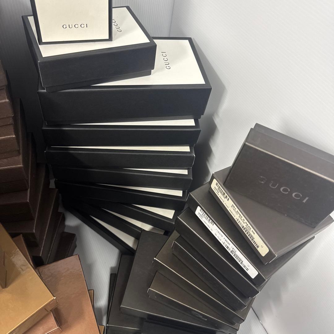 U-ma GUCCI グッチ 空箱 超大量 55個 まとめ売り
