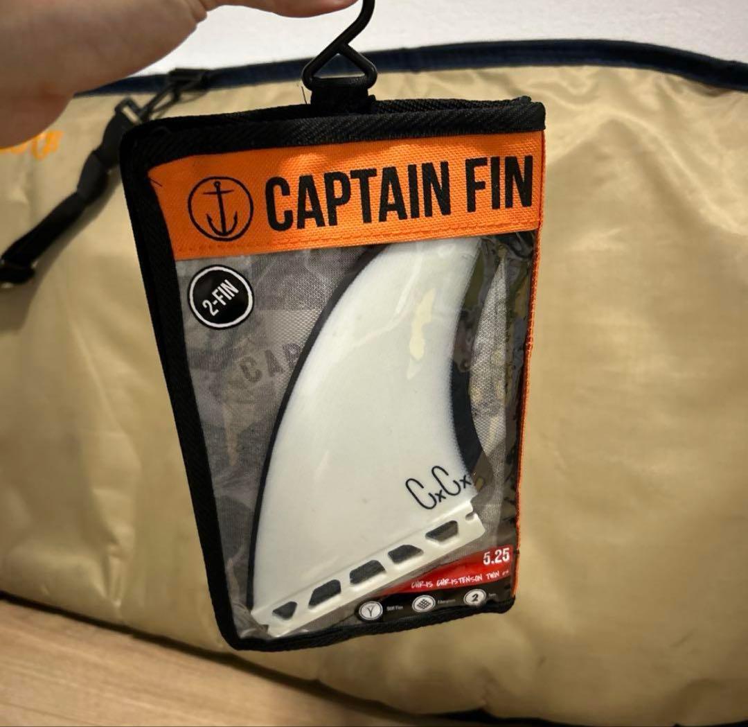 新品未使用品クリステンソン　2-FIN ホワイト 5.25インチ フューチャー