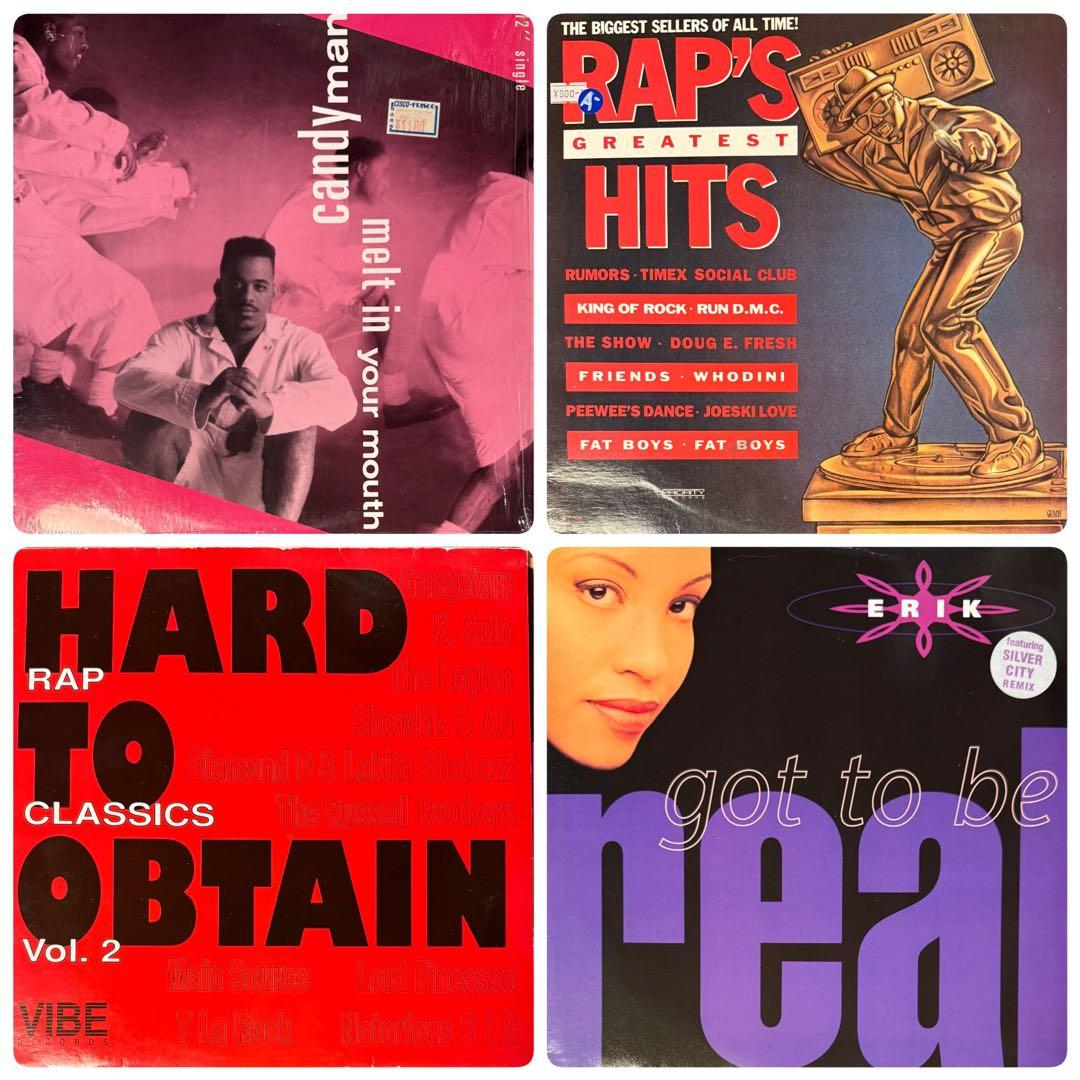 HIPHOP R&Bのレコード65枚セット　送料込み