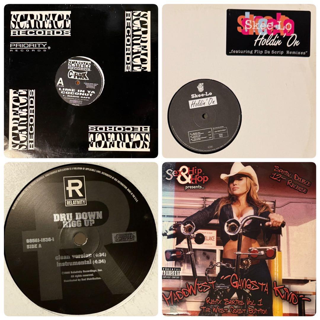 HIPHOP R&Bのレコード65枚セット　送料込み