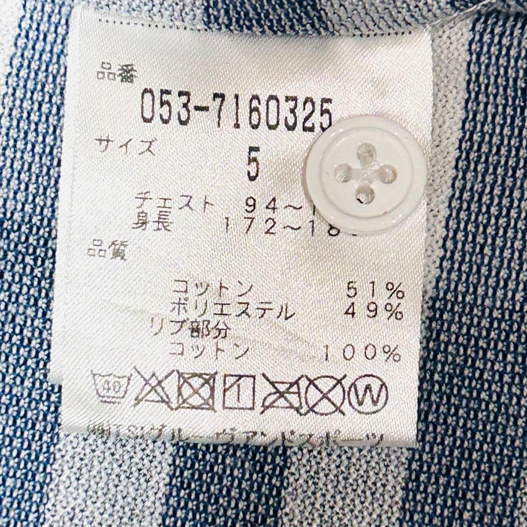 PEARLY GATES メンズ　ポロシャツ　半袖　チェック柄　切り替え