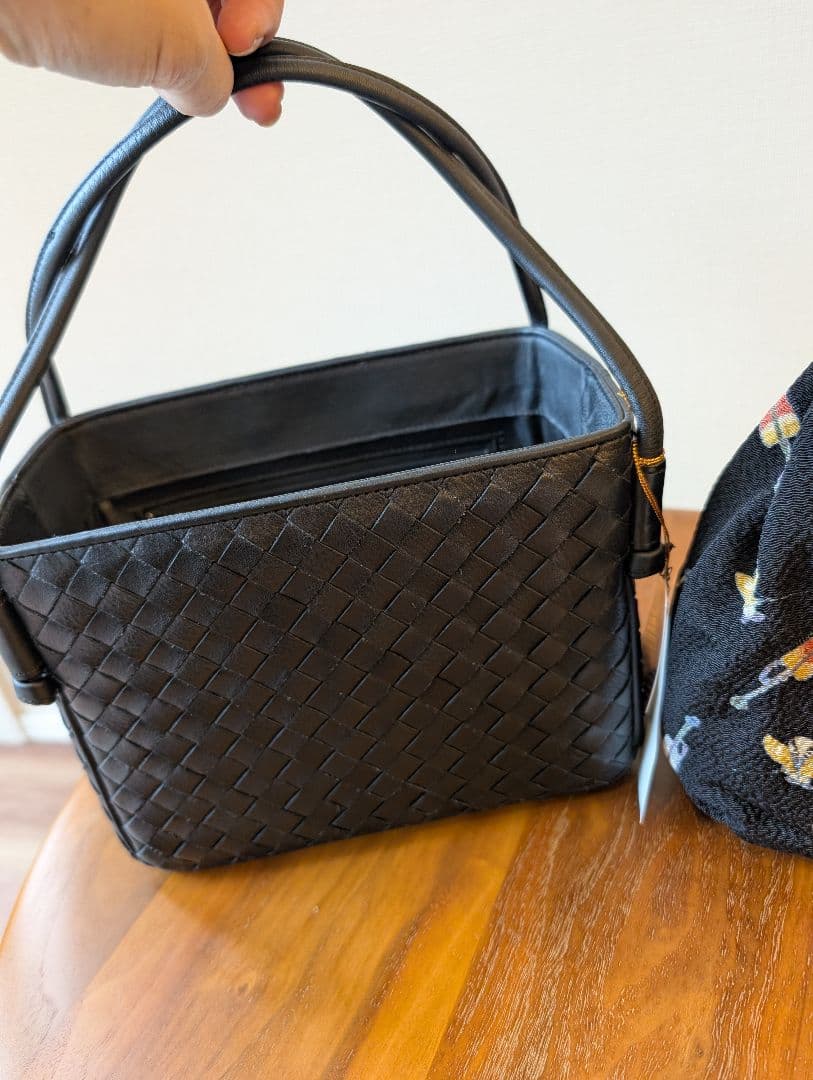 さんび新品未使用　和装バッグ　ラム　5万円　着物にも洋服にも　干支馬柄　1201