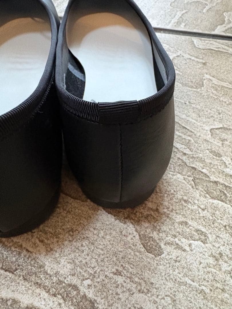Recipe ブラック バレエシューズ 24.5
