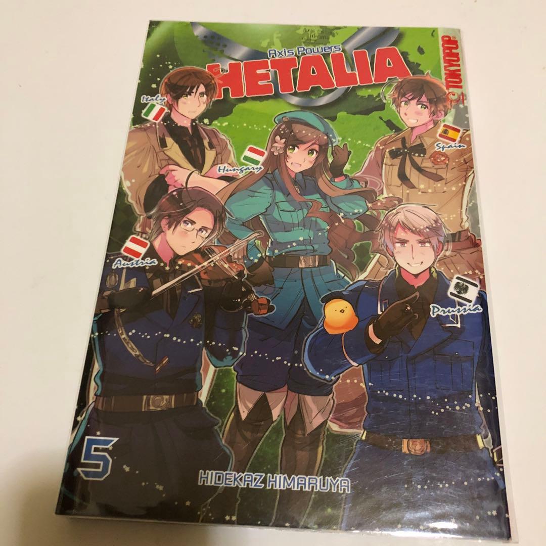 黒*読様 ヘタリア アクシスパワーズ　ドイツ語版　1〜6巻セット