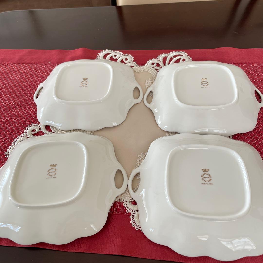 【新品含む】NARUMI ミラノ　プチプレート　花柄　4枚セット