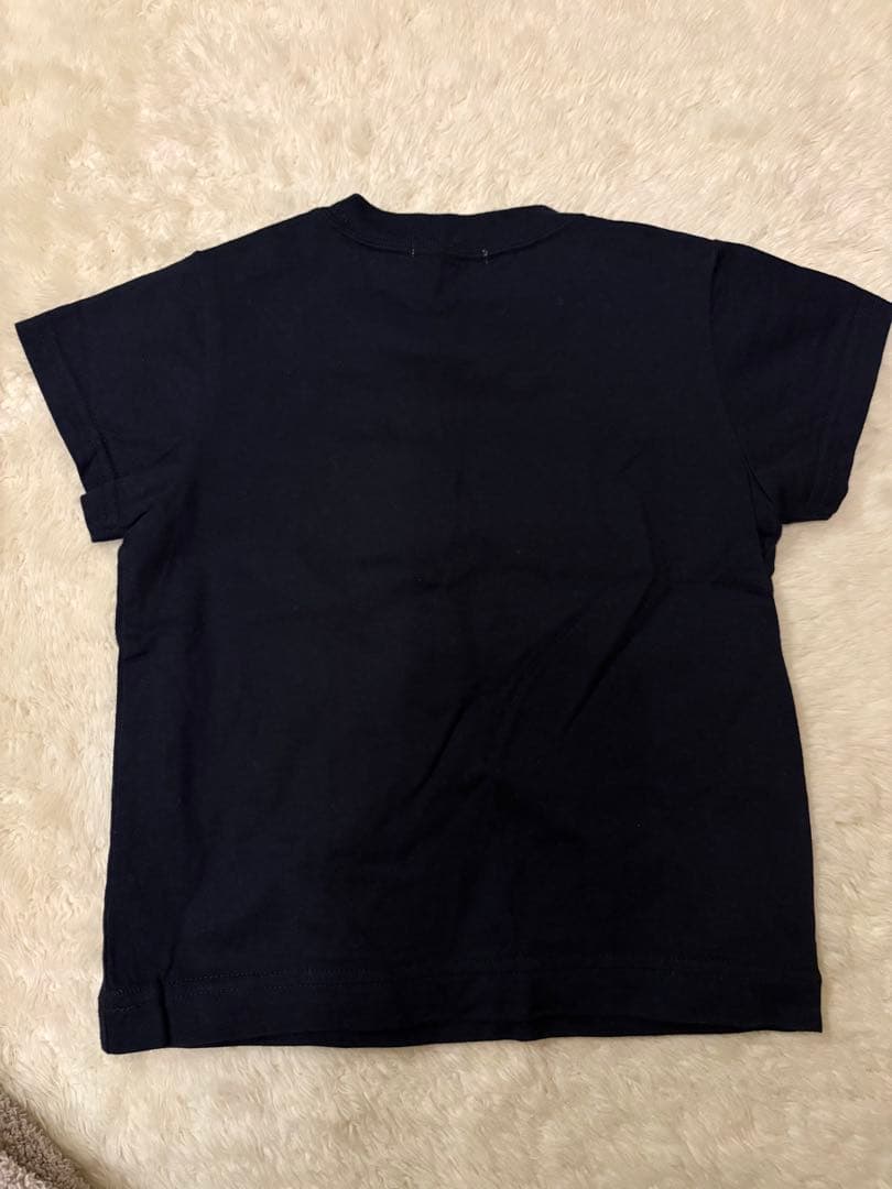 ファミリア　familiar ネイビー Tシャツ 80サイズ