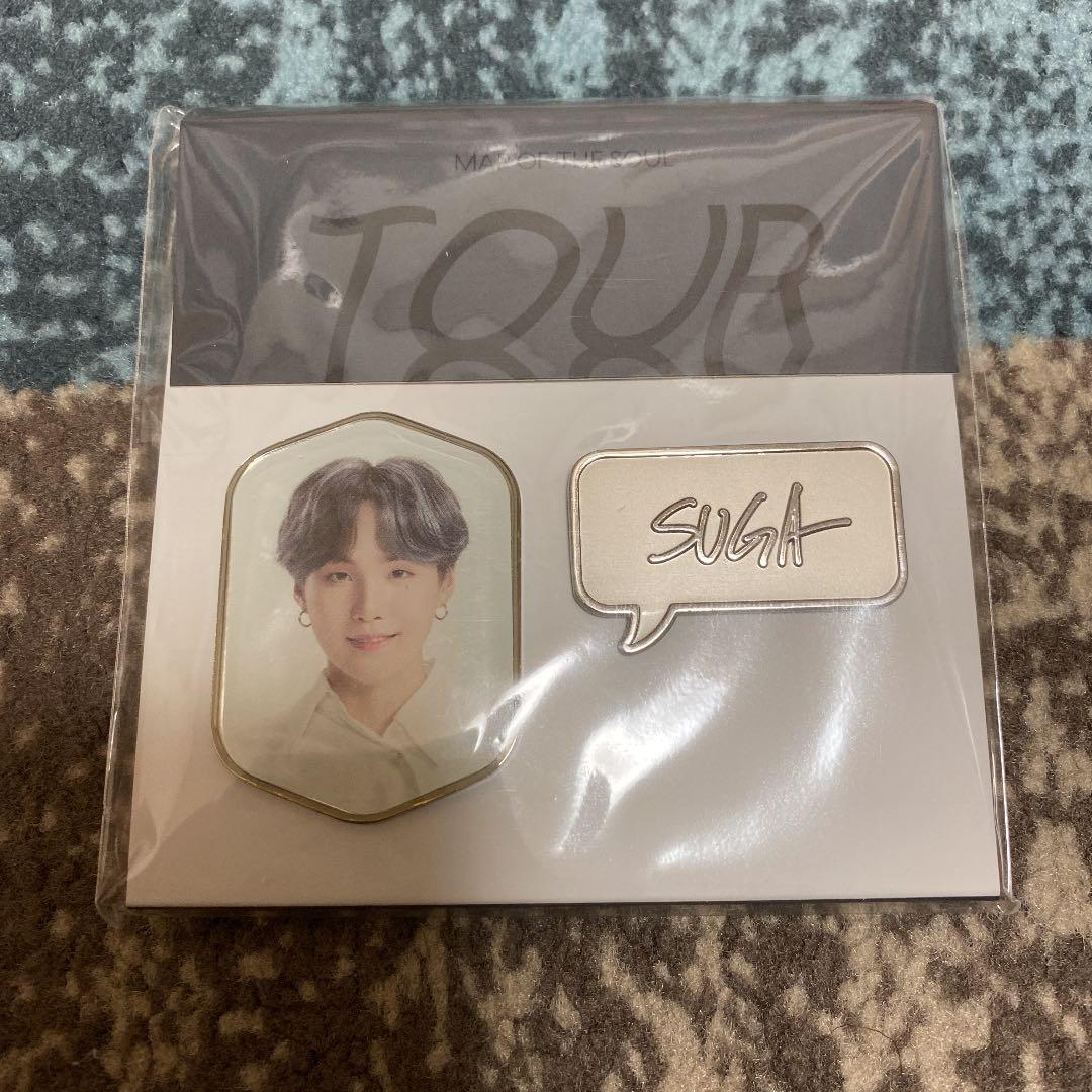 BTS ユンギ キーリング チェーンバッジ バッジセット