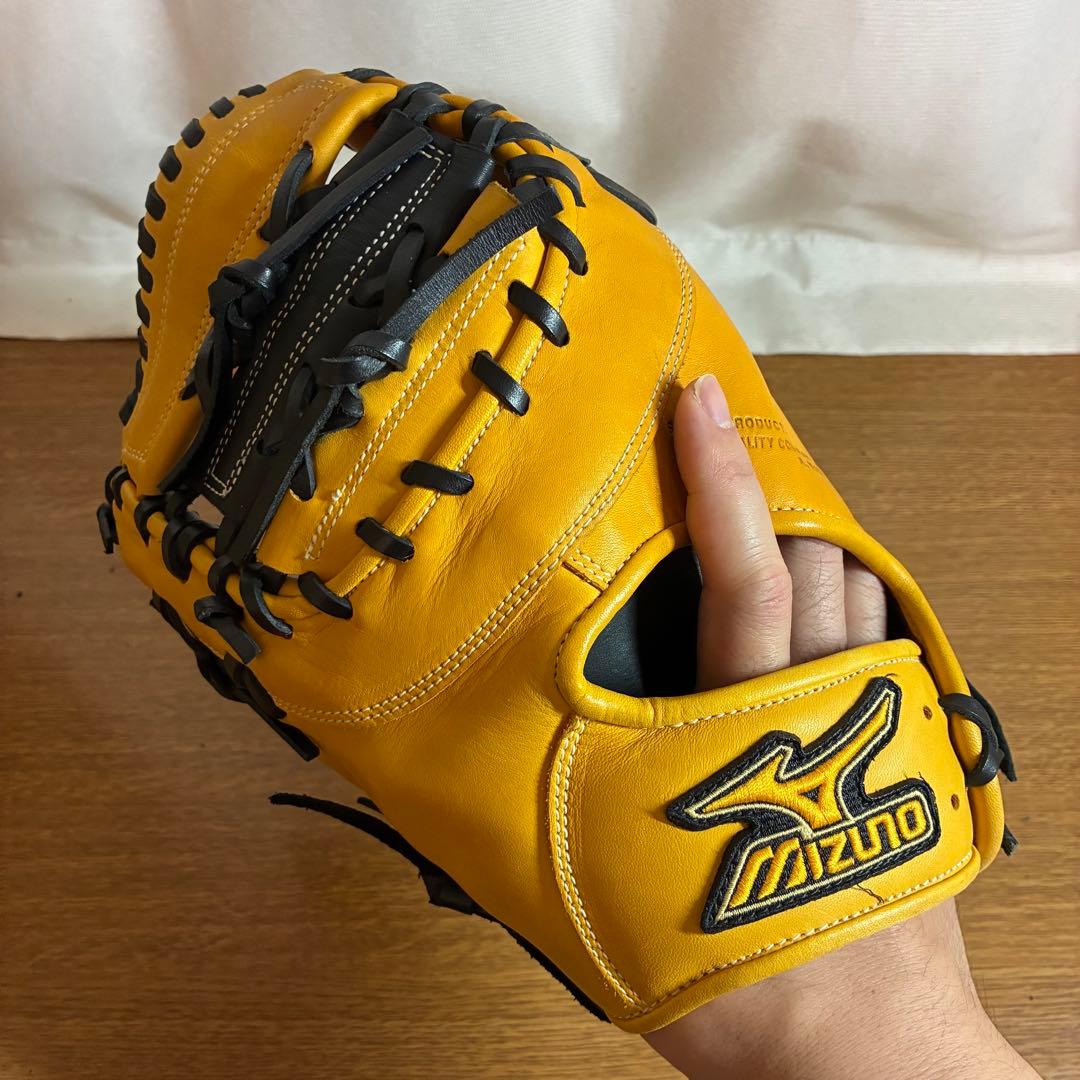 ミズノ ガチ 一般軟式 ソフト ファーストミット 左投げ 極美品