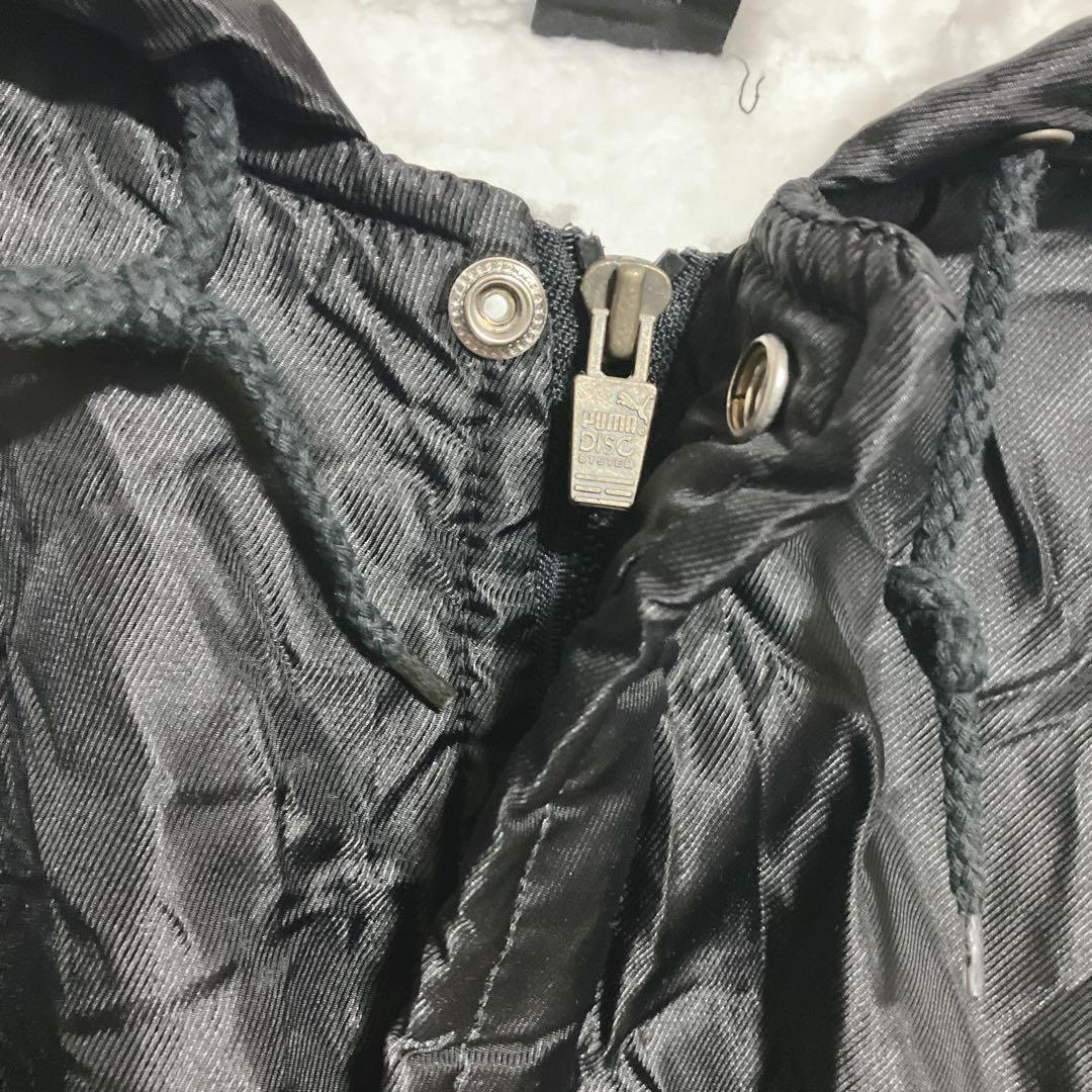 【新品タグ付】90s PUMA プーマ　刺繍　ベンチコート　裏ボア　韓国製　L