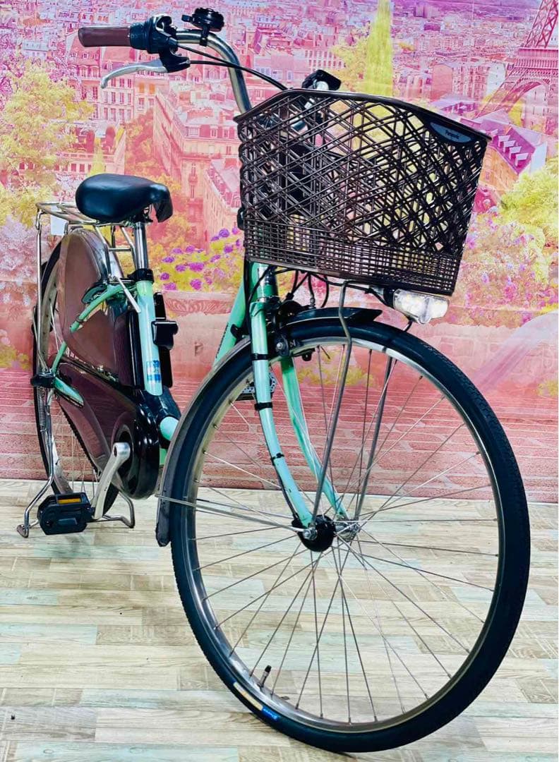 K2903 電動自転車パナソニック ママチャリ26インチ 8Ah 送料無料