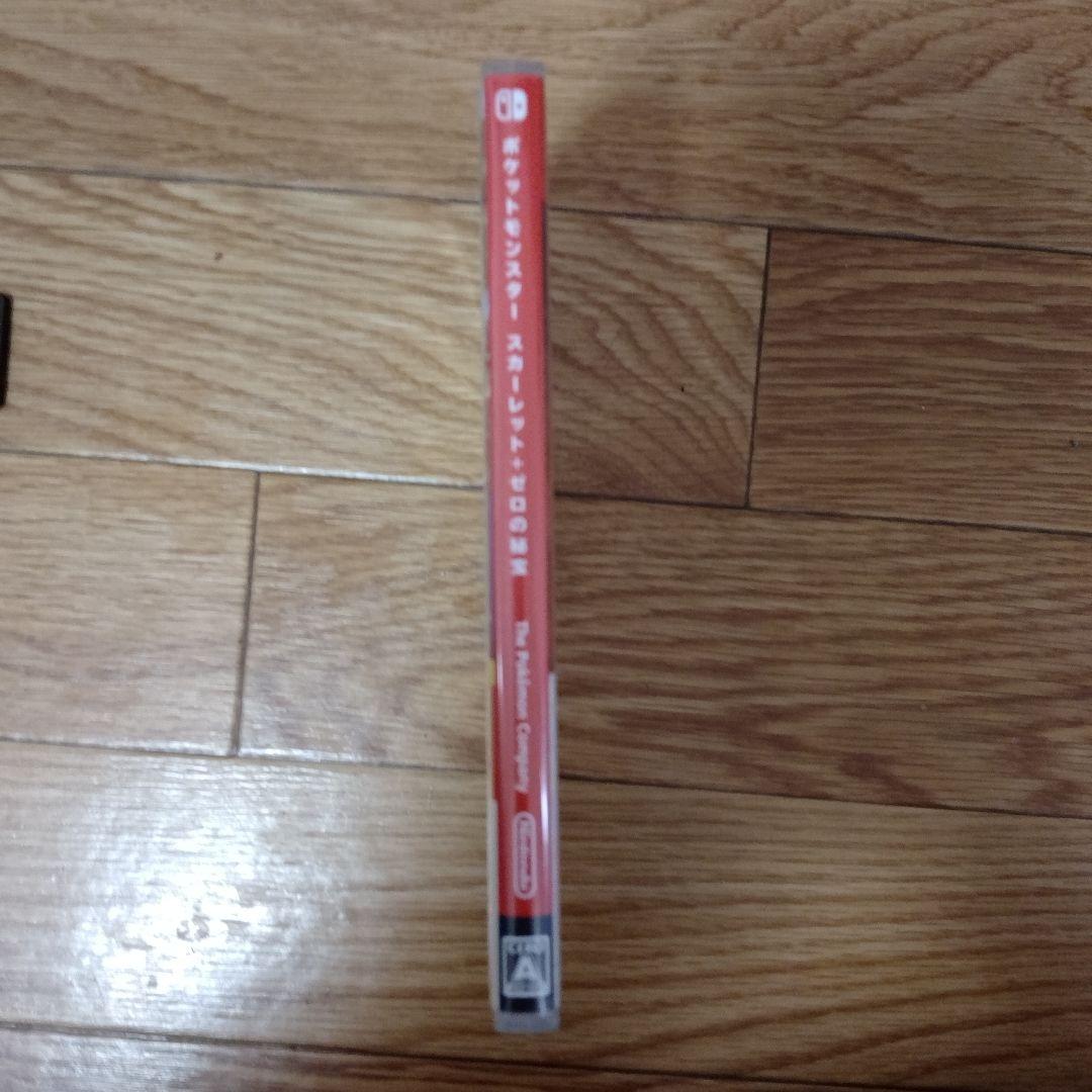 ポケットモンスター スカーレット+ゼロの秘宝　スイッチ本体とセット売り可能