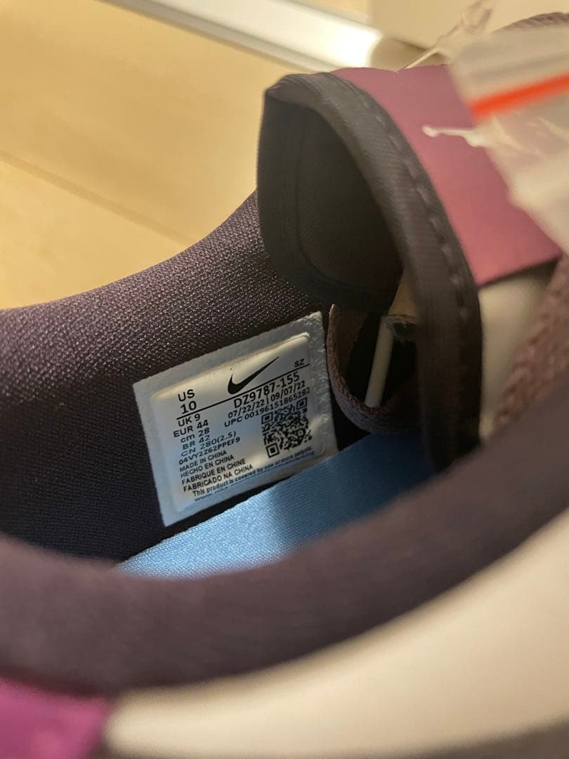 新品未使用　NIKE Air Jordan ゴルフシューズ　パープル/ホワイト