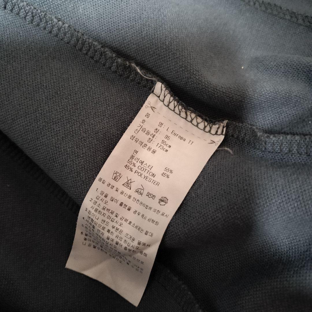 ★人気　アディダス　トラックジャケット　刺繍ロゴ　ヨーロッパ　グレー　M