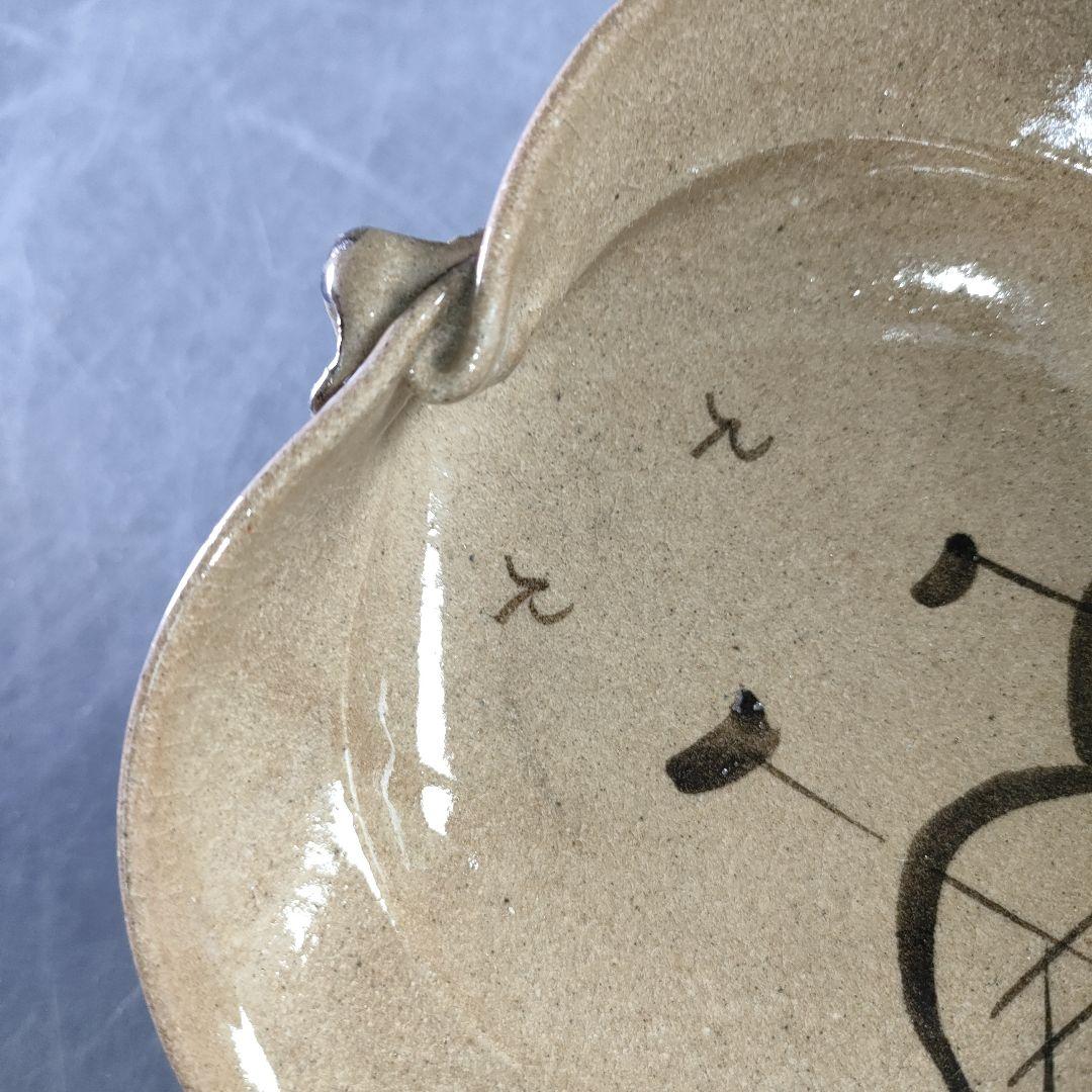 A1184-1/唐津焼/恵日窯/舛田陶圭 造/絵唐津小鉢揃5客/菓子鉢/懐石道具