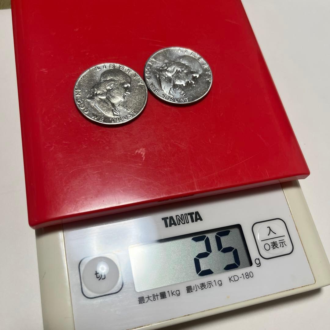 フランクリン ハーフダラー 硬貨 